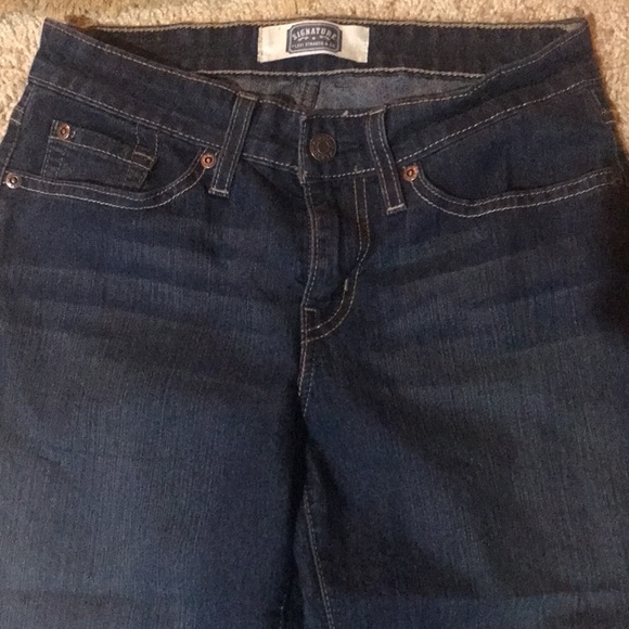 Womens Denim Cropped Jeans/4 - Picture 5 of 6